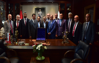 BAŞKAN ATAÇ MESLEK ODALARI İLE BULUŞTU